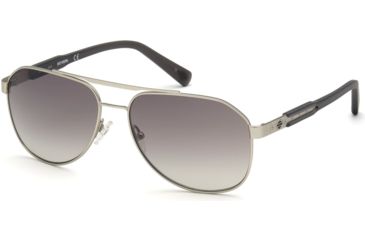 Image of Harley Davidson Eyewear HD0933X Sunglasses - Matte Gunmetal Frame, Gradient Smoke Lenses, 60 mm Lens Diameter HD0933X6009B