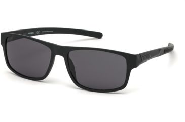 Image of Harley Davidson Eyewear HD0935X Sunglasses - Matte Black Frame, Smoke Lenses, 62 mm Lens Diameter HD0935X6202A