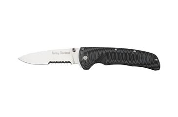 Image of Harley Davidson Venom Folding Knife, Combo Edge, Satin Blade 13175S