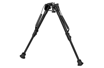 Image of Harris Engineering 1A2-L Bipod, Solid Base, 9-13 in, Black, 1A2-L