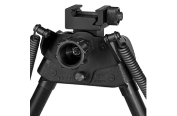 Image of Harris Engineering Notch Picatinny Sporting BiPod with Hinged Base, 6-9 in, Black, S-BRMP
