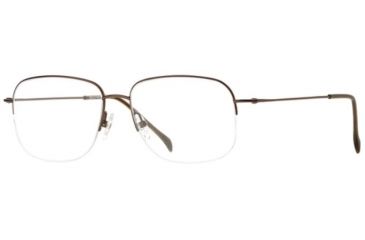 Image of Hart Schaffner Marx HSM T-143 SEHS T14300 Eyeglass Frames - Brown SEHS T143005750 BN