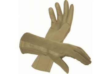 Image of Hatch Bng230 Tactical Flight Gloves Wnomex H0766 Coyote Tan Small 1011470