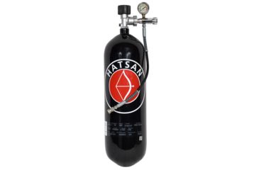 Image of Hatsan TactAir 6.8L CF Fill Tank w/ Valve &amp; Fill Kit, Black, HA91025
