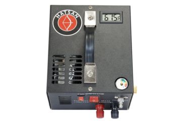 Image of Hatsan TactAir Spark Portable PCP Compressor - 4500 PSI, 12V, Black HA91005