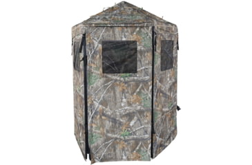 Image of Hawk Treestands Scout Hunting Blind, Mossy Oak/Blackout, HWK-DOX-SK100