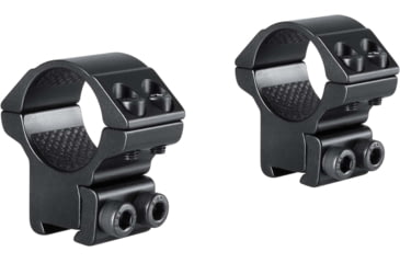 Image of Hawke Sport Optics Dovetail Match Series Rifle Scope Rings - 2-Pieces, 1in, Medium, Black, 22101