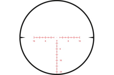 Image of Hawke Sport Optics Frontier 30 Rifle Scope, 5-25x56mm SF, 30mm, FFP, IR MOA Hunter Reticle, Black, 18541