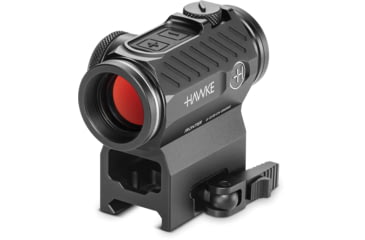 Image of Hawke Sport Optics Frontier RD 1x22mm 2 MOA Dot Red Dot Sight, Weaver, Black, 12137