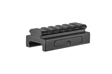 Image of Hawke Sport Optics Picatinny to Picatinny Tactical Rails, 1/2in Riser, 2.5in Long, Black, 22410