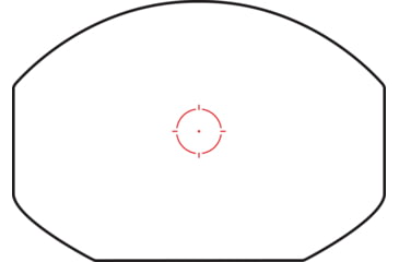 Image of Hawke Sport Optics Reflex Circle Red Dot Sight Wide View, 2MOA, Weaver Rail, Black, 12145