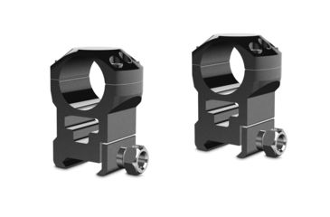 Image of Hawke Sport Optics Tactical Rings Weaver - 2-Pieces, 1in, Extra High, Black, 24113