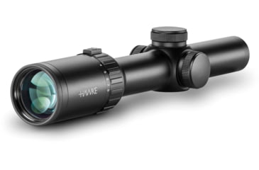 Image of Hawke Sport Optics Vantage Rifle Scope, 1-8x24mm, 30mm Tube, L4A Fiber Dot Reticle, Black, 14510