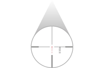 Image of Hawke Sport Optics Vantage Rifle Scope, 3-9x40mm, 1in, SFP, Straight-Wall Marksman Reticle, Black, 14217