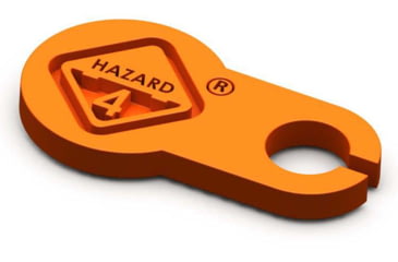 Image of Hazard 4 Battery Watch Stopper, Orange, SPR-BST-ORG