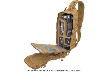 Image of Hazard 4 Evac Padded Insert Bin, Coyote, Large, FTO-EBL-CYT