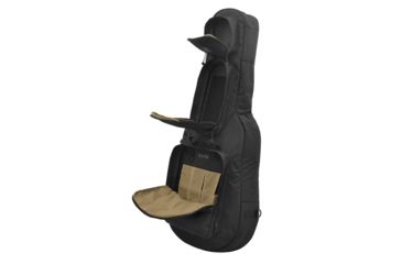 Image of Hazard4 BattleAxe Guitar-Shaped Padded Rifle Case, Black RFL-BTAX-BLK