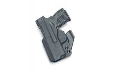 Image of Hazmat Holster Works NV3 Springfield Armory XDS 9/40/45 IWB/AIWB Kydex Ambidextrous Holster, Black, NV3-XDS-9-40-45-0001