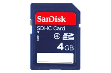 Image of SD Card, 4G, Blue