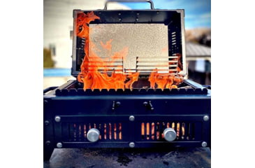 Image of OPMOD HellRazr YAMA Charcoal Grill, Black, YAMA-U-CG-1
