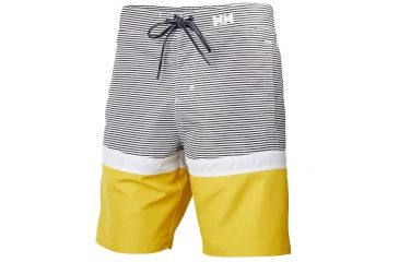 Image of Helly Hansen Mens Marstrand Trunk, Ebony Stripe, 34, 33982-980-34