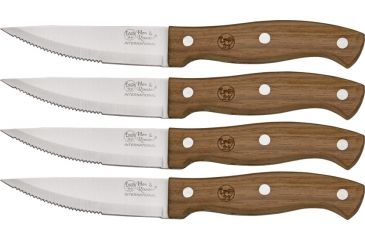 Image of Hen &amp; Rooster 4 pc Jumbo Steak Knife Set HRI030