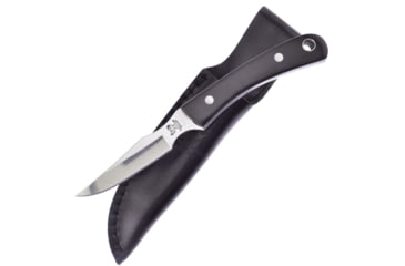 Image of Hen &amp; Rooster Fixed Blade Buffalo Horn Knife, 3 satin finish stainless blade, Buffalo horn handle, HR-5025BH