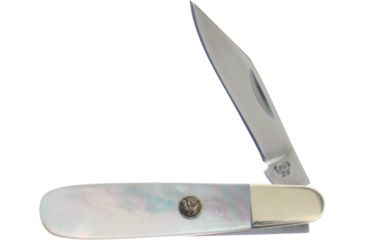 Image of Hen &amp; Rooster Folder Mother of Pearl Folding Knife,1.75in,Clip,Mother of Pearl Handle HR241MOP