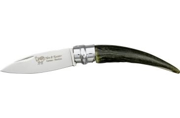 Image of Hen &amp; Rooster Locking Folder Green Folding Knife, 2.625in, German Stainless Blade, Green Bone Handle HR5053G