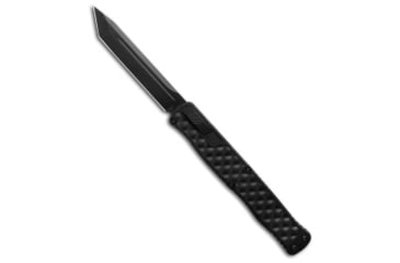 Image of Heretic Knives Cleric II Automatic Folding Knife, 4.25in, CPM MagnaCut, Tanto Blade, Aluminum, Steel, Black Handle, Black/Black, 10.00 inch, BHQ-191941