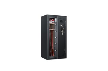 Image of Heritage Security Products 40 Gun Fire and Water Safe with E-Lock, Santex Silver, Oversized, 40ESSH