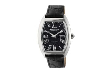 Image of Heritor Baron Leather-Band Watch, Navy HERHR6004