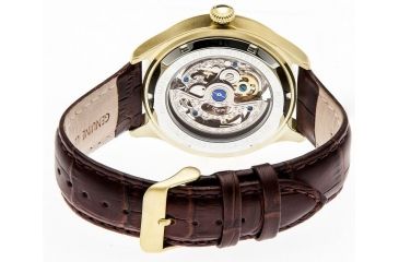 Image of Heritor Odysseus Men's Watches, Gold Case, Silver Dial HERHR3705