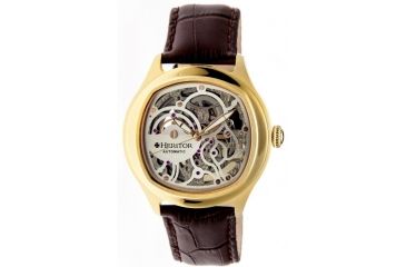Image of Heritor Odysseus Men's Watches, Gold Case, Silver Dial HERHR3705