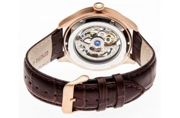 Image of Heritor Odysseus Men's Watches, Rose Gold Case, Silver Dial HERHR3707