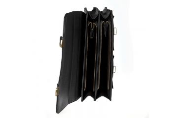 Image of Hero Briefcase Eisenhower Series 275BLA Better Than Leather, Black HROB275BLA