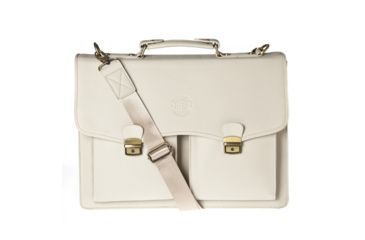 Image of Hero Briefcase Eisenhower Series 275CRM Better Than Leather, White HROB275CRM