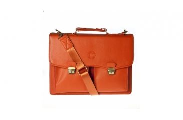 Image of Hero Briefcase Eisenhower Series 275ORG Better Than Leather, Orange HROB275ORG