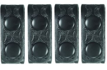 Image of Hero's Pride Keepers 2in Belt, Standard 7/8in, Black Snaps, 4 Pk, AirTek, Basket Weave 1496WB