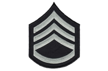 Image of Sergeant 2 LAPD Chevron (3+Rocker) 3 1/8'' Wide - Pair
