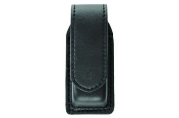 Image of Hero's Pride Single Magazine or Knife Case, Large, AirTek, Smooth, Hidden Snap, Black, Large 1427PC