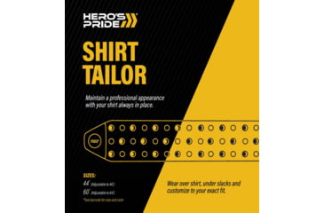 Image of HEROS PRIDE Shirt Tailor Rubber Belt, Gray - 9074B44