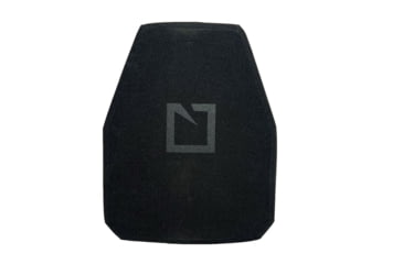 Image of Hesco 200 Series D220 Ballistic Insert DEA Spec Special Threat Stand Alone Armor Plate, Small SAPI Cut, Black, D220 DEA-SA-MC-S
