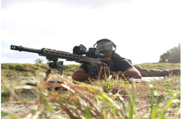 Image of Hi-Lux PentaLux TAC-VF 4-20x50 FFP Rifle Scope, Matte Black w/ Green Illuminated Reticle, Matte Black, Small, TAC-VF420X50