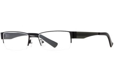 Image of Hickey Freeman HF Bedrock SEHF BEDR00 Single Vision Prescription Eyeglasses - Black SEHF BEDR005340 BK