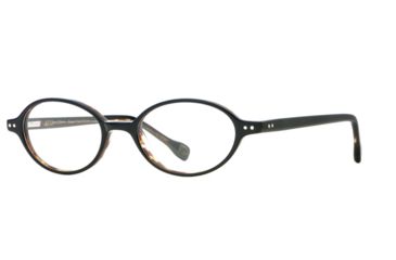 Image of Hickey Freeman HF Boston SEHF BOST00 Single Vision Prescription Eyeglasses - Black Tortoise SEHF BOST004940 BK