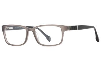 Image of Hickey Freeman HF Hudson SEHF HUDS00 Single Vision Prescription Eyeglasses - Matte Gray SEHF HUDS005340 GY