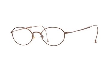 Image of Hickey Freeman HF Lenox SEHF LENO00 Single Vision Prescription Eyeglasses - Antique Brown SEHF LENO004855 BN