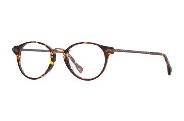 Image of Hickey Freeman HF Newport SEHF NEWP00 Single Vision Prescription Eyeglasses - Tortoise SEHF NEWP004645 TO