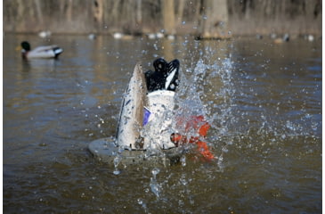 Image of Higdon Outdoors 53012 XS Crazy Kicker Mallard Drake Black/Gray Rechargeable 12V Li